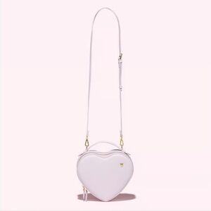 NWT Stoney Clover Lane Heart Crossbody Bag In Lilac